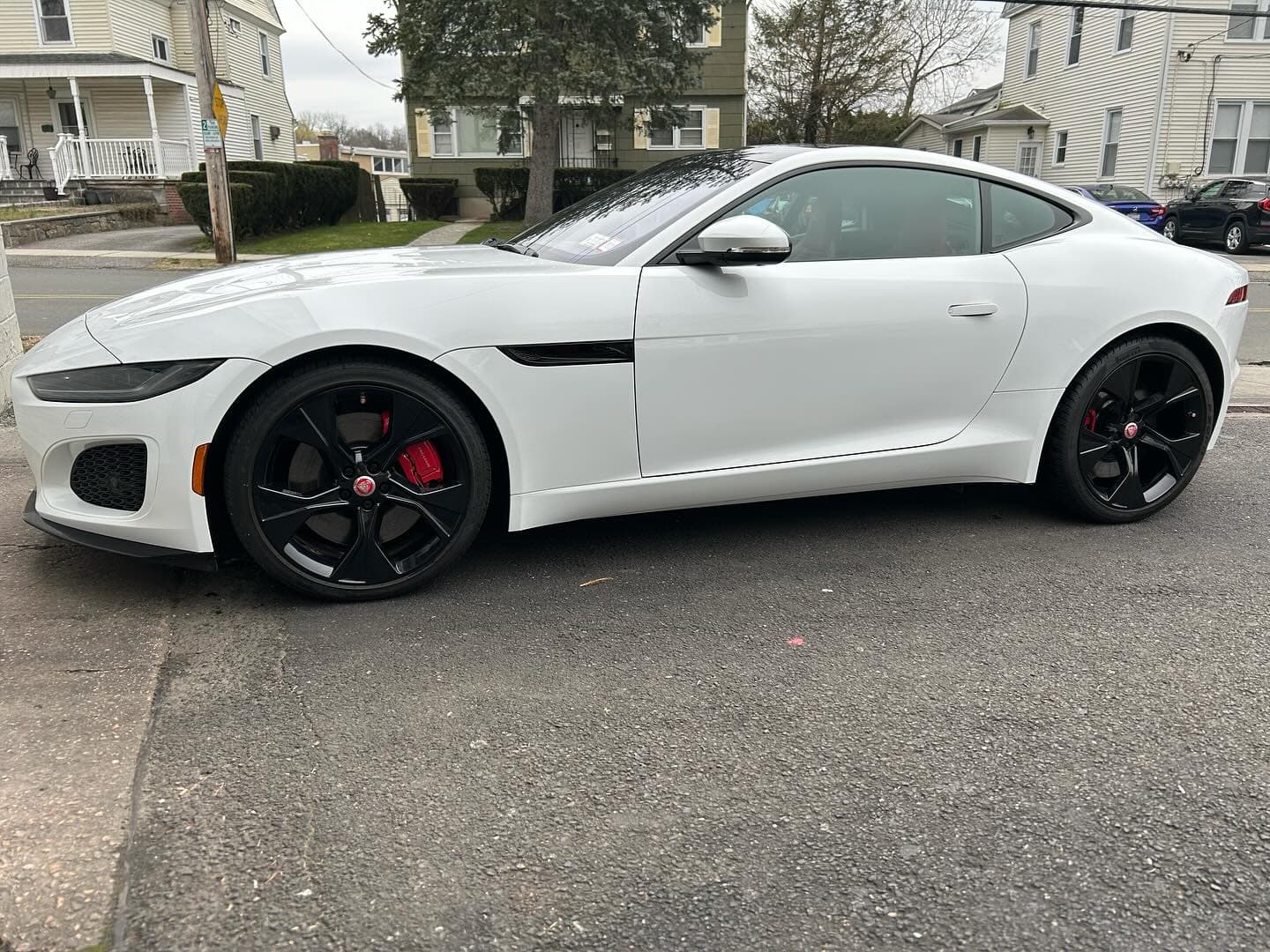 Luxury vehicle with XPEL paint protection film installation